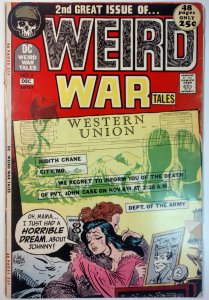 Weird War Tales #2 (3.5, 1971)