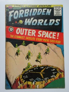 Forbidden Worlds (ACG April 1958) #65 PR-FR Detached Cover