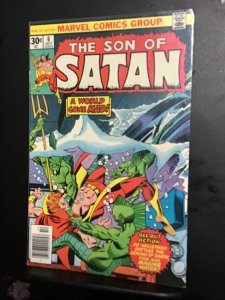 Son of Satan #6 (1976)  high-grade, A World Gone Mad! VF/NM Wow!
