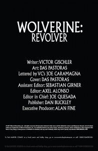 WOLVERINE: REVOLVER (2009) DAS PASTORAS | DIRECT EDITION | ONE-SHOT