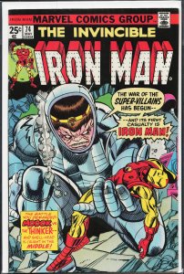 Iron Man #74 (1975) Iron Man