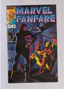 Marvel Fanfare #22 - Ken Steacy (9.0) 1985