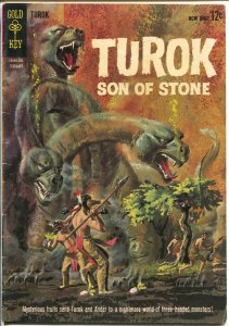 Turok Son Of Stone #31 1963-2nd Gold Key issue-monster cover-VG