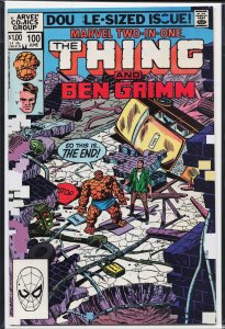 Marvel Two-in-One #100 (1983) Ben Grimm