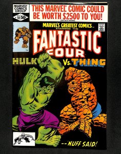 Marvel's Greatest Comics #92 Fantastic Four #112 Hulk Vs. Thing!