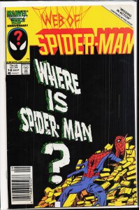 Web of Spider-Man #18 (1986) Spider-Man [Key Issue]