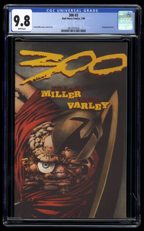 300 #3 CGC NM/M 9.8 White Pages