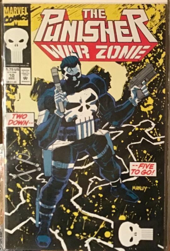 PUNISHER WAR ZONE (MARVEL)#10-15  6 BOOK LOT ALL UNREAD NM CONDITION
