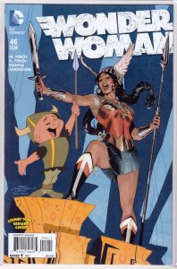 WONDER WOMAN #46 LOONEY TUNES VARIANT NM.