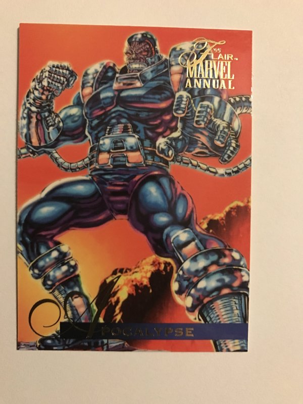 APOCALYPSE #45 card : Marvel Annual 1995 Flair; NM/M;  base, X-Men