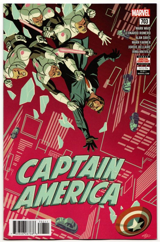 Captain America #703 (Marvel, 2018) NM