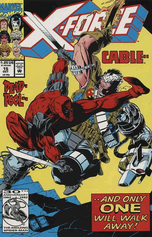 X-Force #15 VF/NM; Marvel | save on shipping - details inside