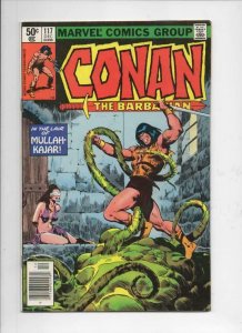 CONAN the BARBARIAN 116 117 118 FN  to VF Buscema Chan Howard 1970 1980 Adams