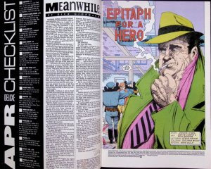 THE QUESTION Comic Issue 17 Deny O’Neil Story Watchmen Inspired 1988 DC Universe