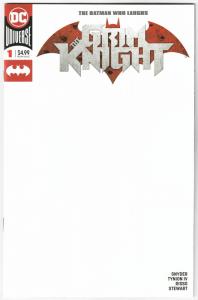Batman Who Laughs Grim Knight #1 Blank Sketch Variant Cvr (DC, 2019) NM