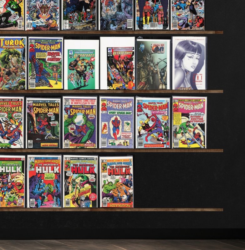 Huge Lot 150+ Comics with Marvel Super Heroes, Marvel Tales & More!