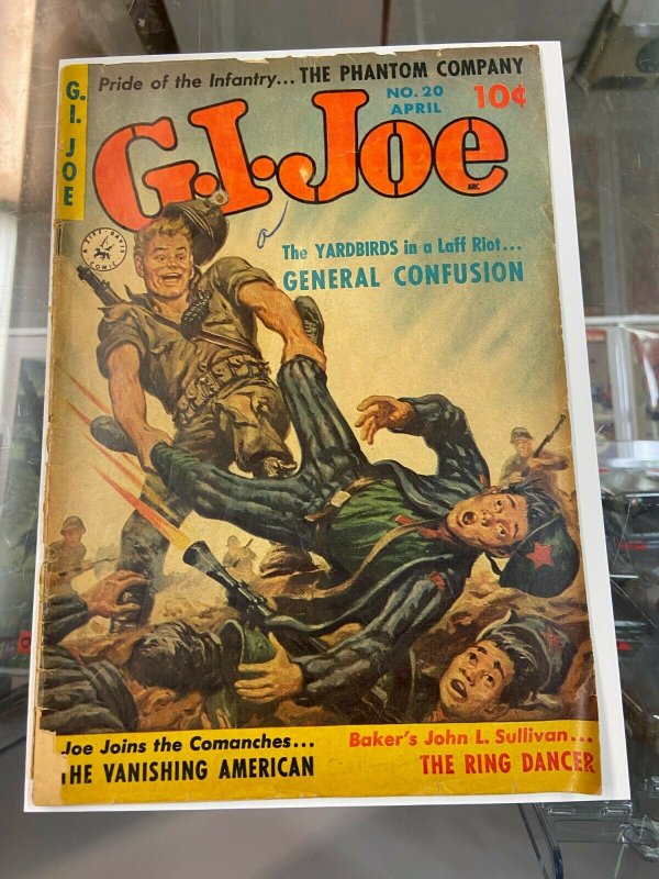 G.I. Joe 20 PR/FR Painted Cover 