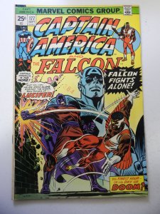 Captain America #177 (1974) FN+ Condition MVS Intact