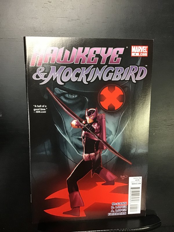 Hawkeye & Mockingbird #4 (2010) nm