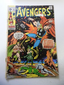 The Avengers #84 (1971) GD+ Condition see description