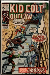 Kid Colt Outlaw #150 (1970) Kid Colt