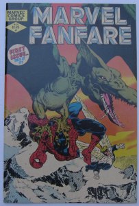 Marvel Fanfare #1 (Mar 1982, Marvel), FN-VFN (7.0), Spiderman/Angel team-up