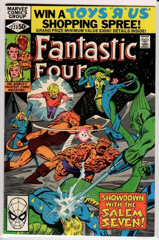Fantastic Four #223 Direct Edition (1980) 8.5 VF+