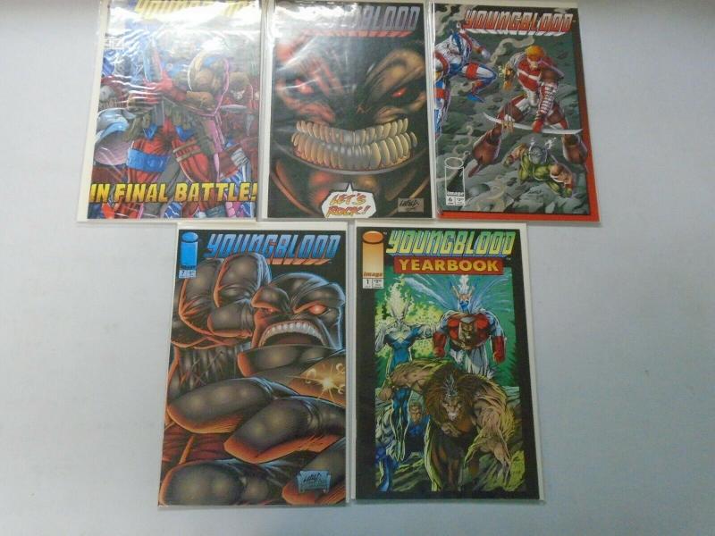 Youngblood & Youngblood Strikefile comic lot 29 different issues 8.0/VF Image Co