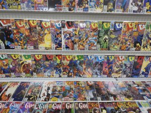 Huge Lot 130+ Comics W/ Cable, and Gambit!! Avg VF Condition!