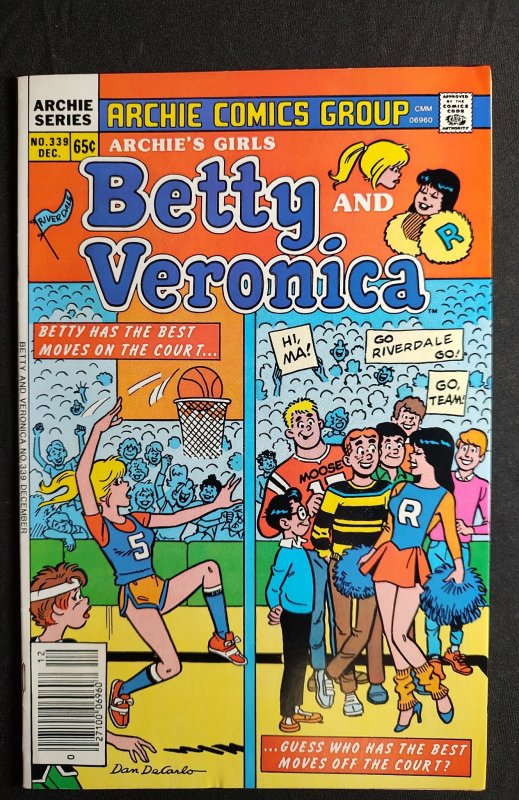 Archie's Girls Betty and Veronica #339 (1985)