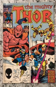 Thor #357 (1985) NM Marvel Comic Book Loki Odin Avengers Asgard Sif JH6