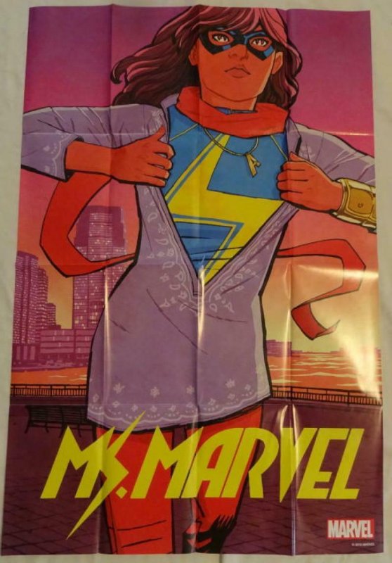 MS. MARVEL Promo Poster, 24 x 36, 2015, MARVEL, Unused more in our store 149