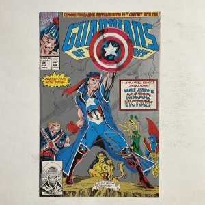 Guardians of the Galaxy 20 1991 Signed by Jim Valentino Marvel NM near mint