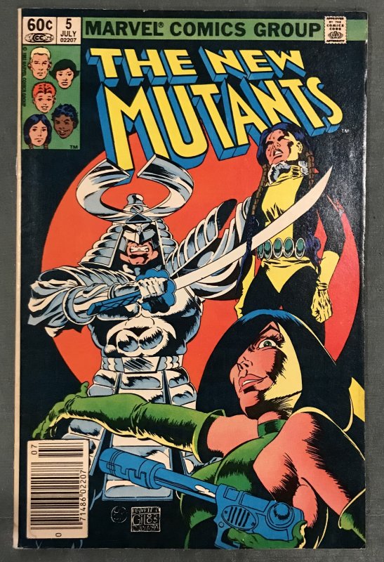 The New Mutants #5 Newsstand Edition (1983)