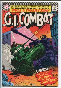 G.I. COMBAT #120 1966-DC-SGT ROCK-HAUNTED TANK-JOHNNY THUNDER-vf+