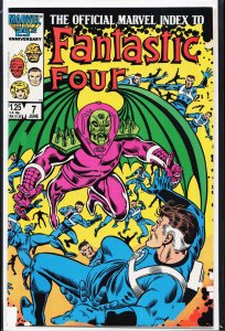 The Official Marvel Index to the Fantastic Four #7 (1986)