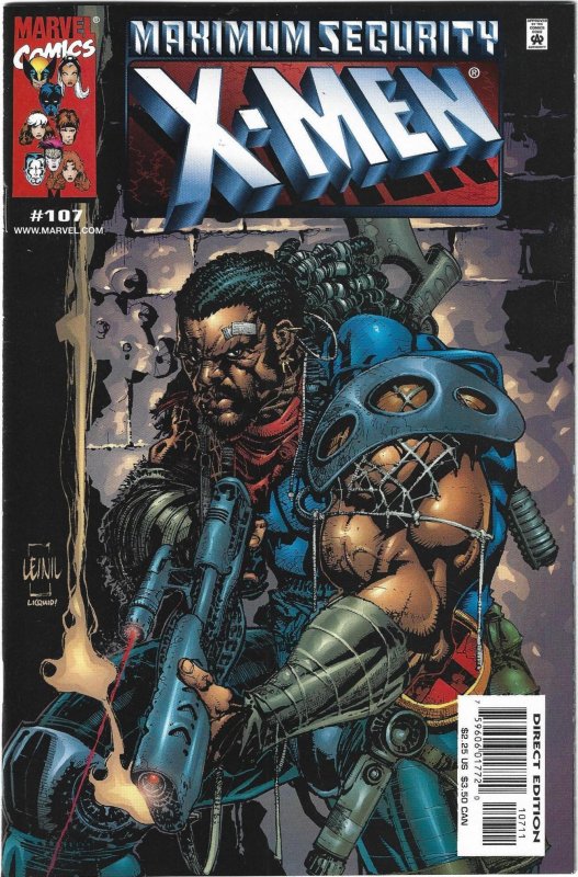 X-Men #102 through 108 Newsstand Edition (2000)