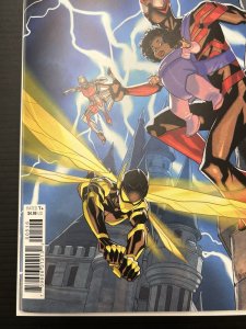 ULTIMATE SPIDER-MAN INCURSION #5 1:25 PETE WOODS VAR IN-HAND PROSHIPPER