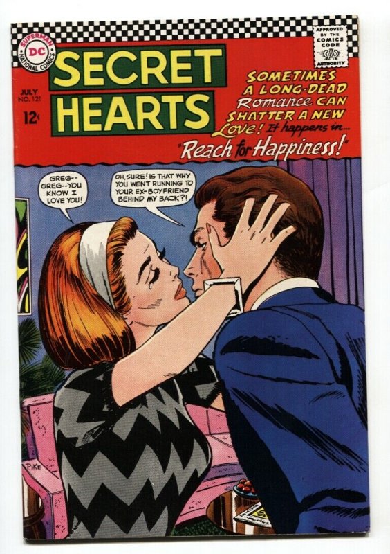 SECRET HEARTS #121-1967-REACH FOR HAPPINESS-DC VF/NM