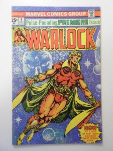 Warlock #9 (1975) VG- Condition Moisture stain