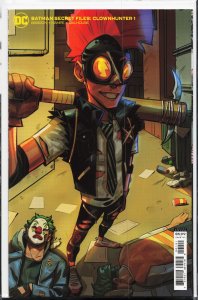 Batman Secret Files: Clownhunter Ofosu Cover (2021) Clownhunter