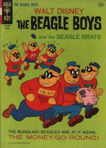 Beagle Boys, The #3 FAIR ; Gold Key | low grade comic August 1966 Disney