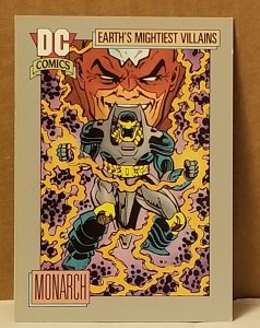 1991 DC Cosmic Card #100 Monarch