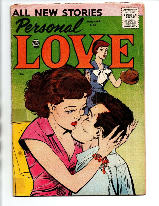 Personal Love vol.1 #4 - Prize Comics - Romance - 1958 - GD/VG