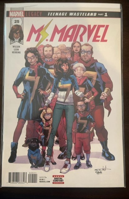 Group Lot of 25 Comics (See Details) Ms. Marvel, Catwoman, Batman