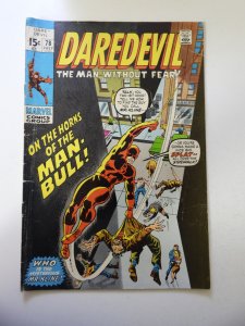 Daredevil #78 (1971) 1st App of Man-Bull! VG/FN Condition
