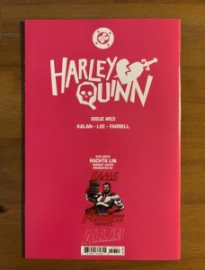 Harley Quinn #53 • 2025 • L.A. ComicCon • Rachta Lin variant • SIGNED