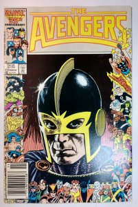 The Avengers #273 (6.5, 1986) NEWSSTAND, 25th Anniversary Border