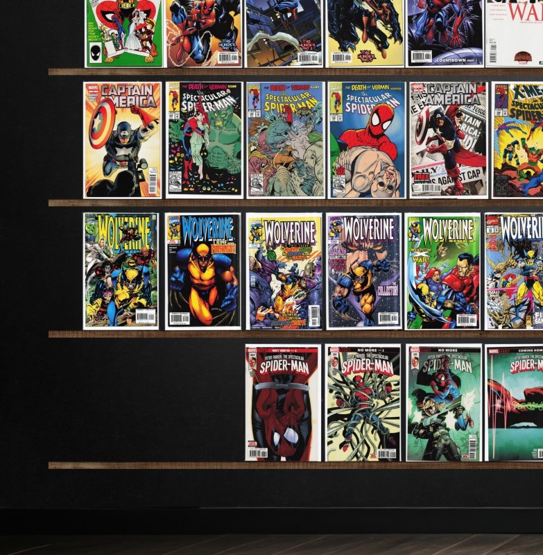 Huge Lot 150+ Comics with Spectacular Spider-Man, Journey Into Mystery & More!