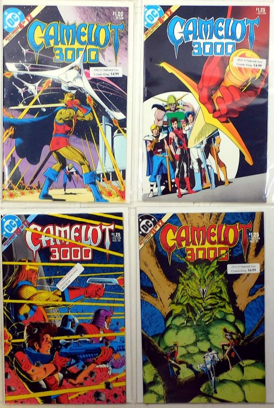 Camelot 3000 Lot of 4 #8, 4, 10, 11 (1983) DC Comics 1st Print Comic Books